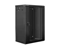 LANBERG Wisząca 19" 18U 600x450mm jednosekcyjna (czarna) WF01-6418-10B - 455306 - zdjęcie 3